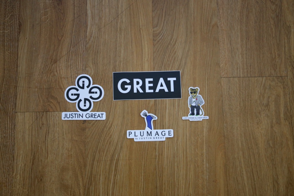 Justin Great Assorted Stickers 1