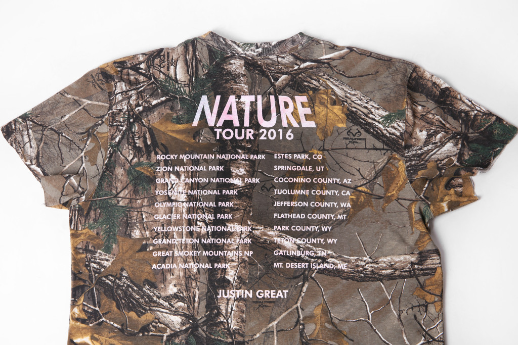 Justin Great Nature Tour T-Shirt 11