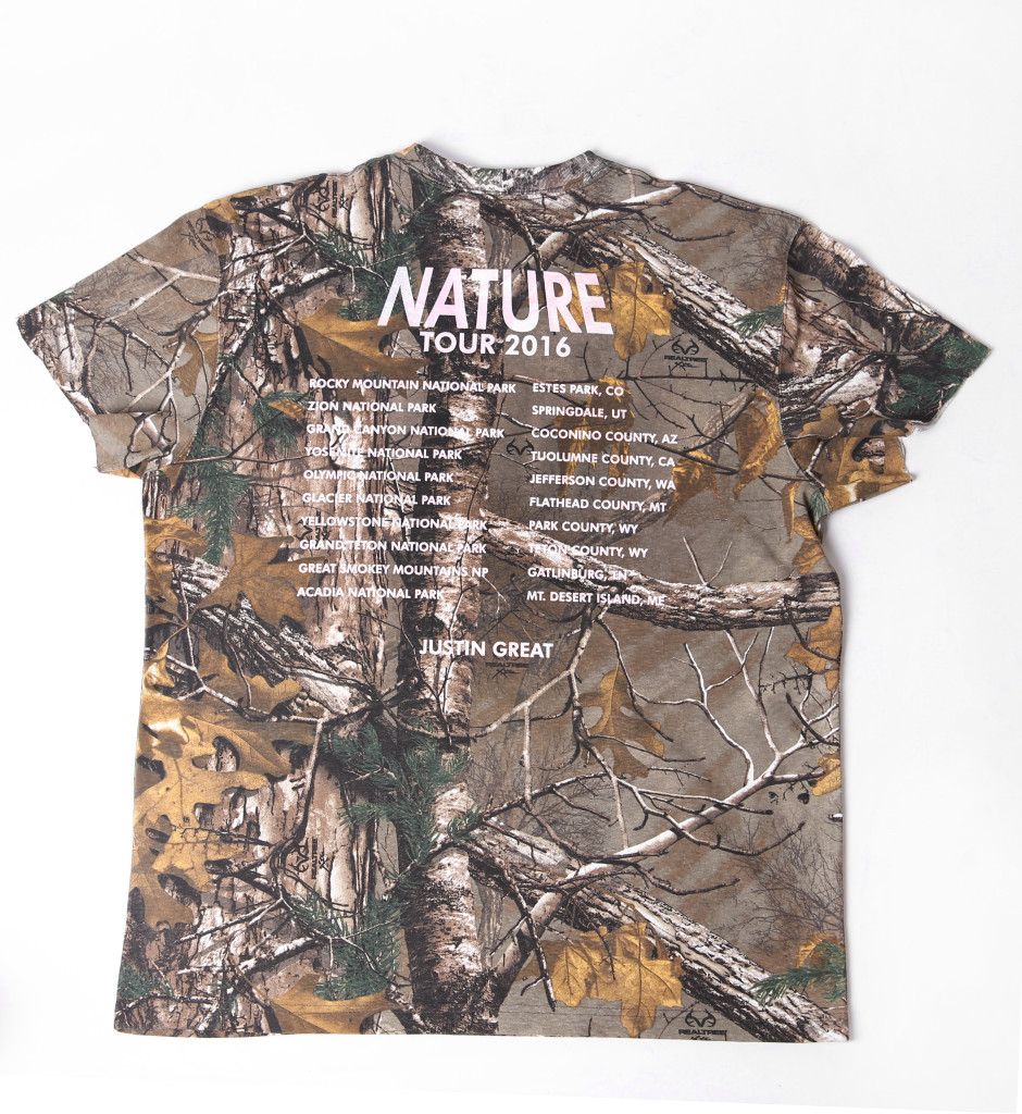 Justin Great Nature Tour T-Shirt 9